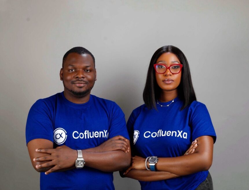 Ganiyu Musa Babalola and Bakare Nisojuoluwa Teniola, the founders of Cofluenxa