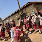 Students of Community Secondary School, Adegbayi. Photo: Quadri Adejumo.