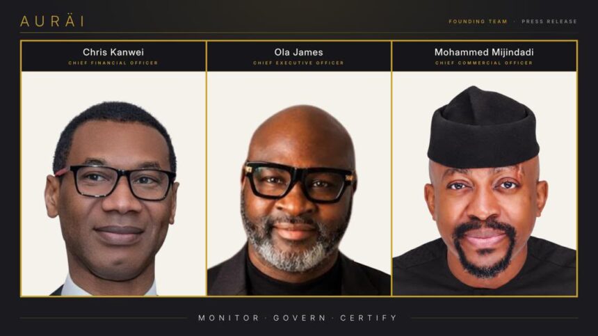 AURÄI, an enterprise AI assurance company co-founded by Olayinka James, Mohammed Mijindadi and Chris Kanwei, is building a platform to help businesses monitor, govern and certify their AI systems.